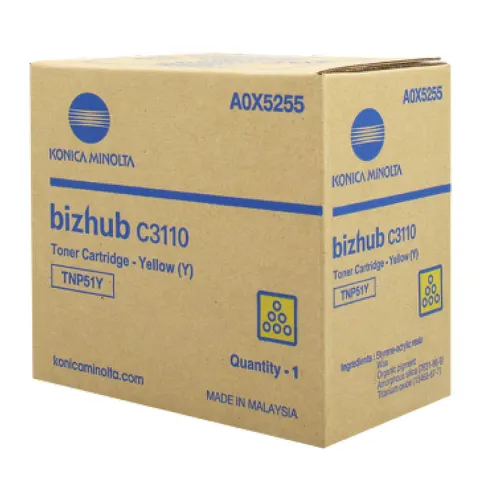 Minolta Toner TNP51Y, C3110, galben