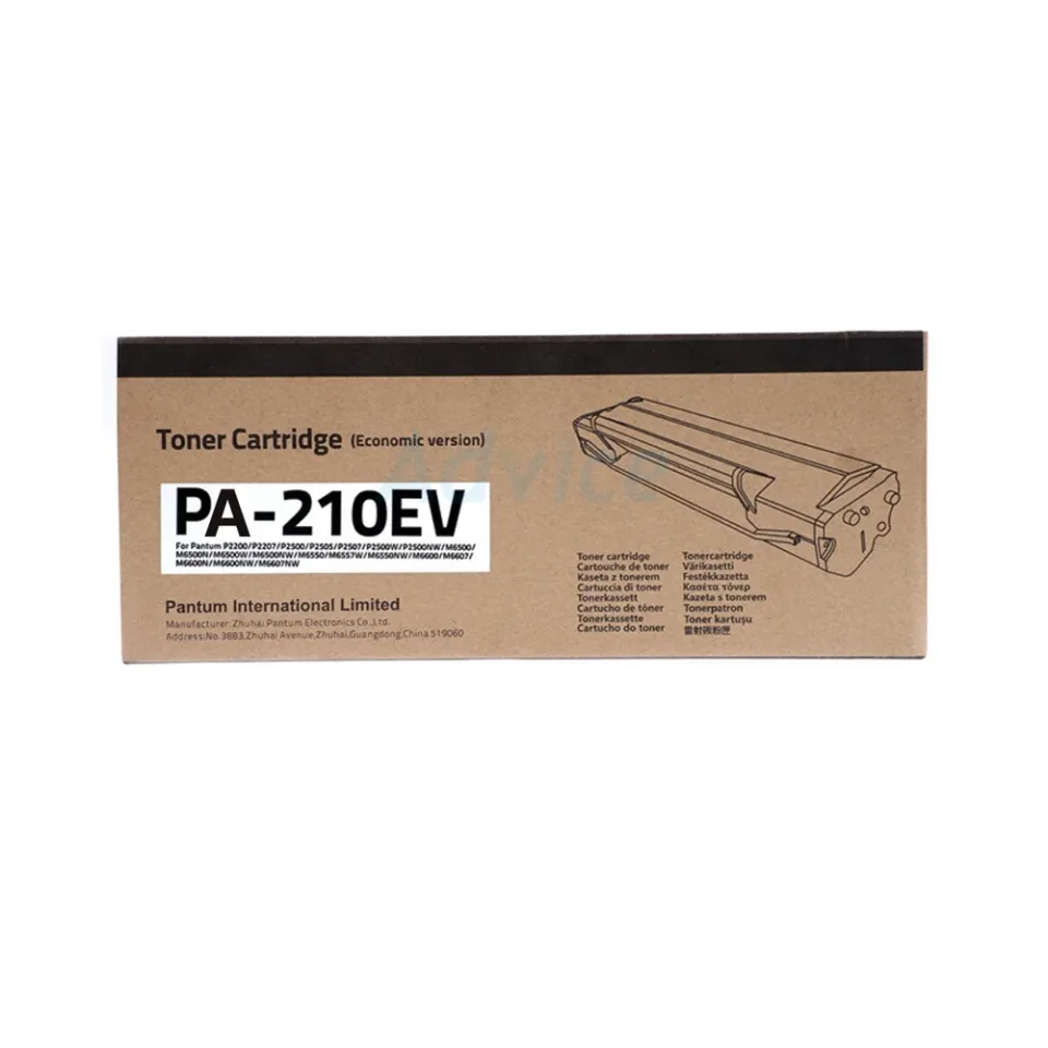 Pantum Toner A-210EV, P2200/2500/M6500, 1600 pagini/5%, Negru