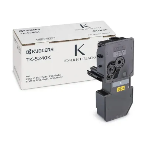 Toner Kyocera TK5240, 4000 pagini/5%, Negru