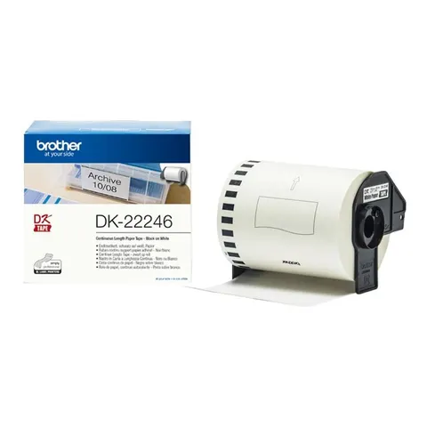 Bandă de hârtie continuă Brother DK22246, 103 mm x 30.48 m