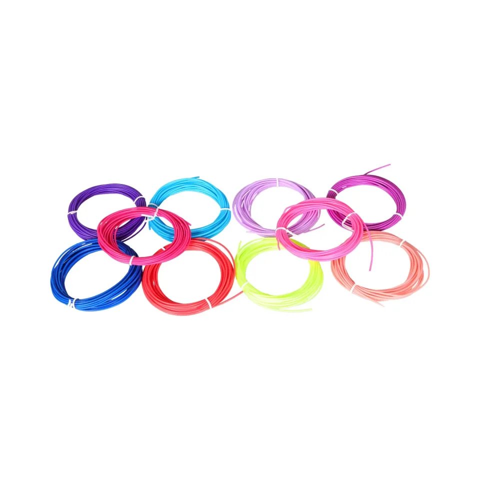 Filament pentru pix 3D, PCL, 10 x 5 m, 10 culori