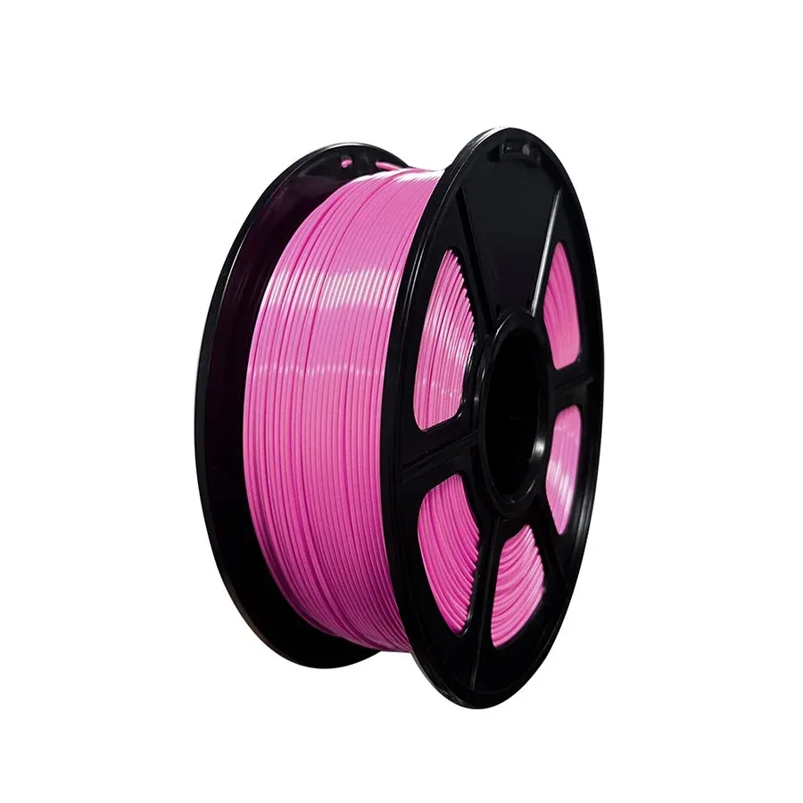 Filament pentru imprimantă 3D Silk, PLA+, 1.75 mm, 1 kg, roz