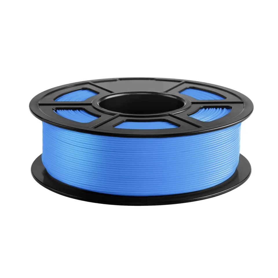 Filament pentru imprimantă 3D, PLA+, 1,75 mm, 1 kg, albastru cer