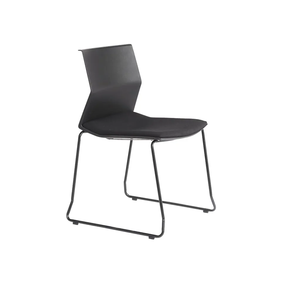 Scaun vizitator RFG 932H, negru, 4 buc