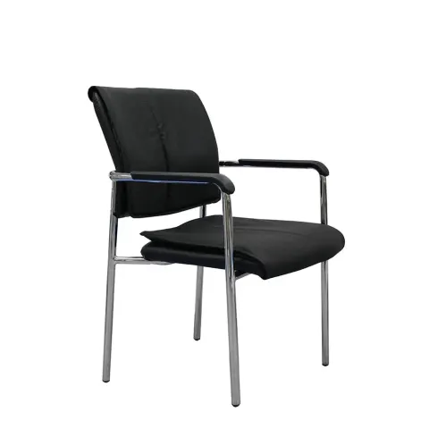 Scaun vizitator RFG Flash M, negru, set de 4