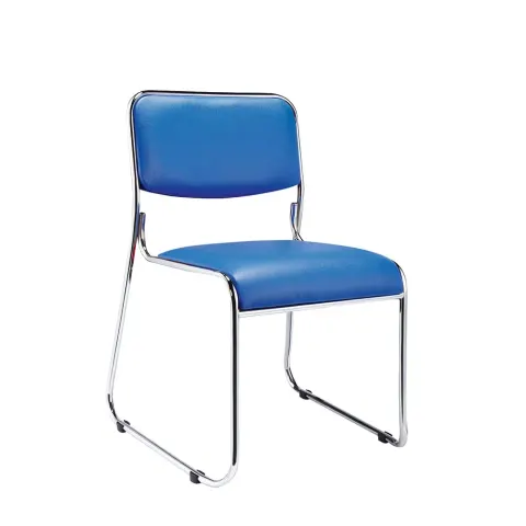 Scaun vizitator RFG Axo M, albastru, set de 5