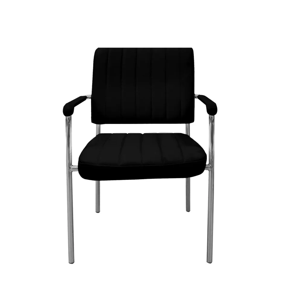 Scaun vizitator RFG Glos M, negru