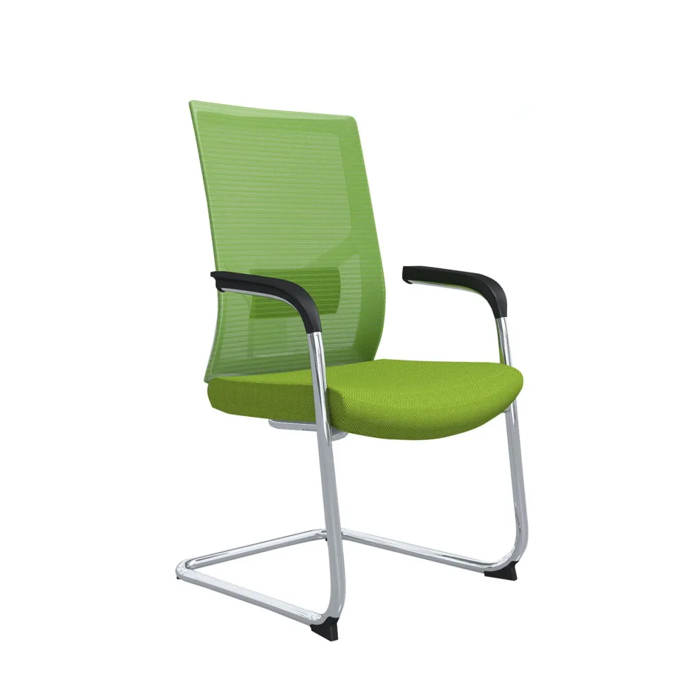 Scaun vizitator RFG Snow M, șezut verde, spătar verde