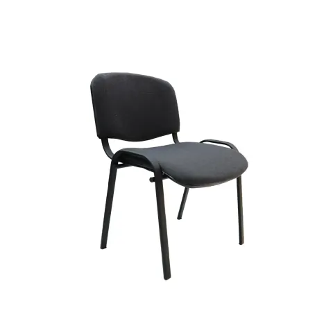 Scaun vizitator ISO Black, gri închis