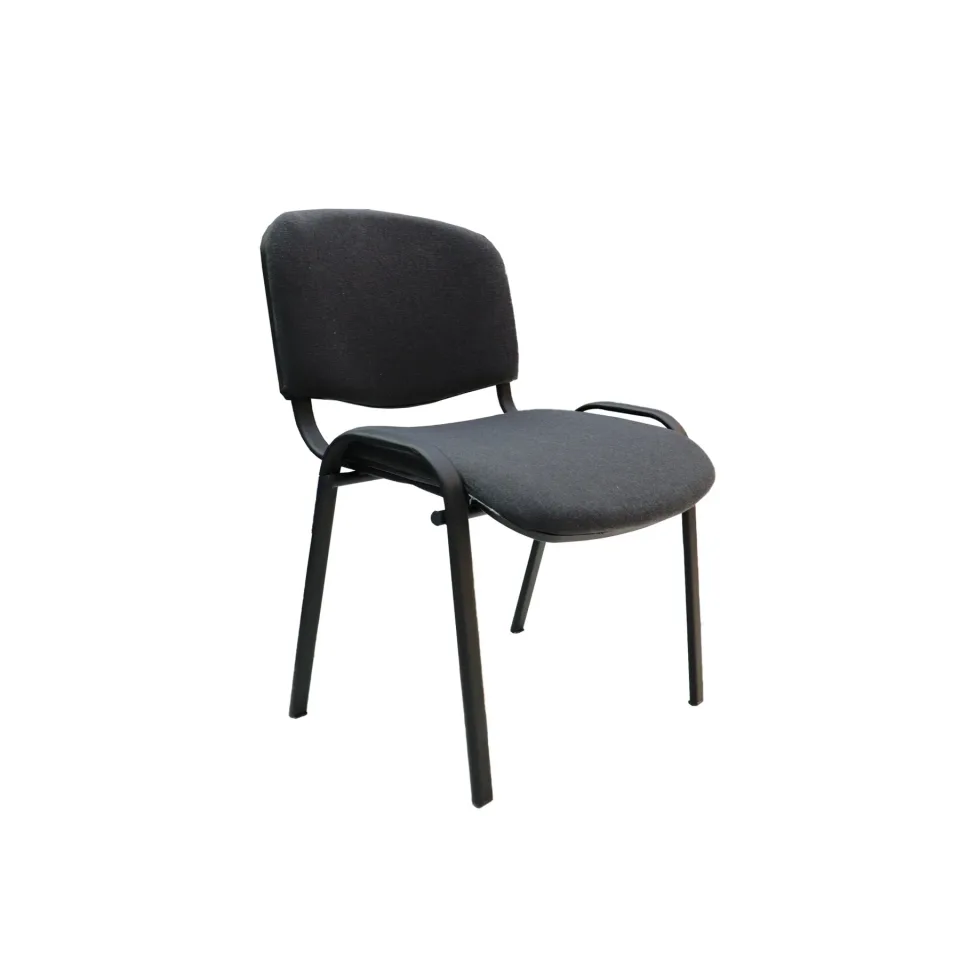 Scaun vizitator ISO Black, gri închis
