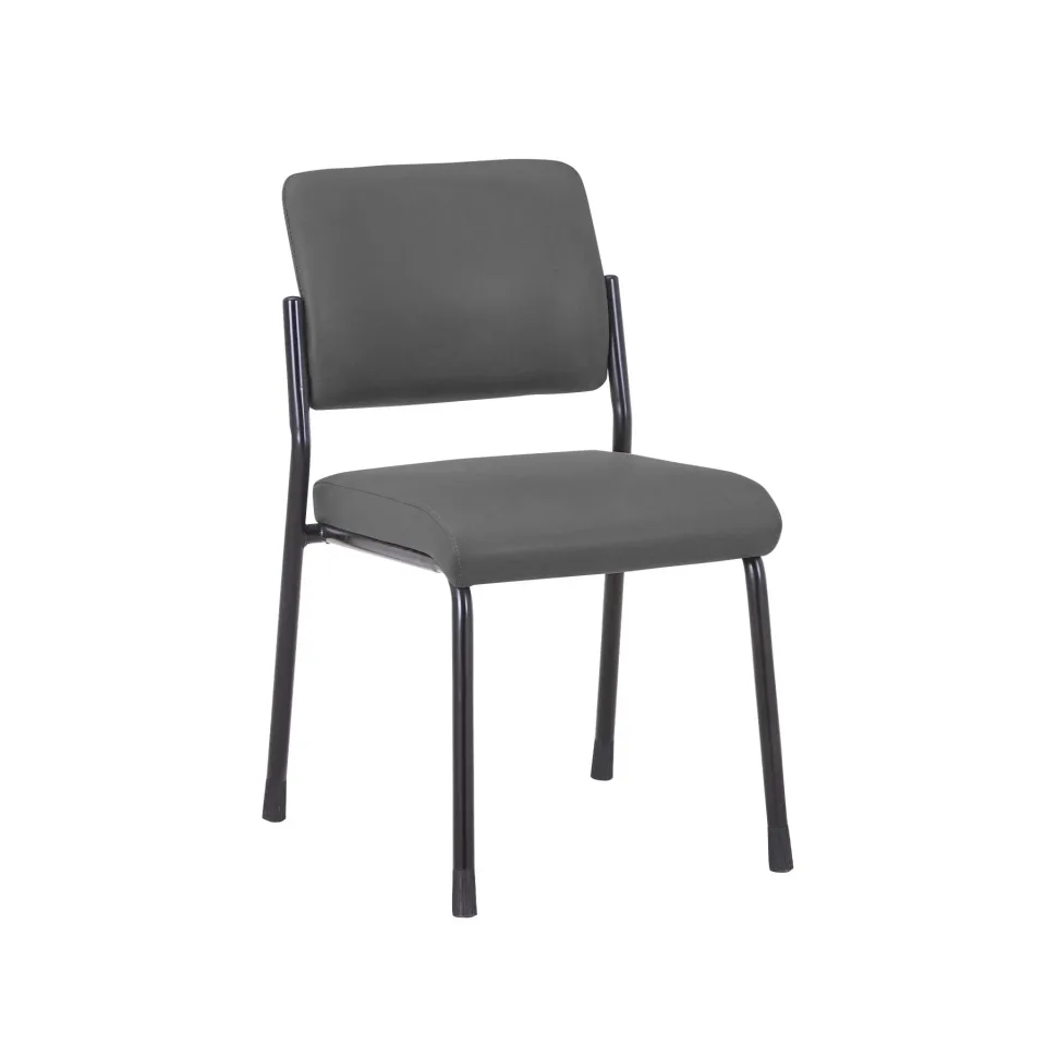 RFG Scaun de vizitator Solid M, piele ecologică, gri