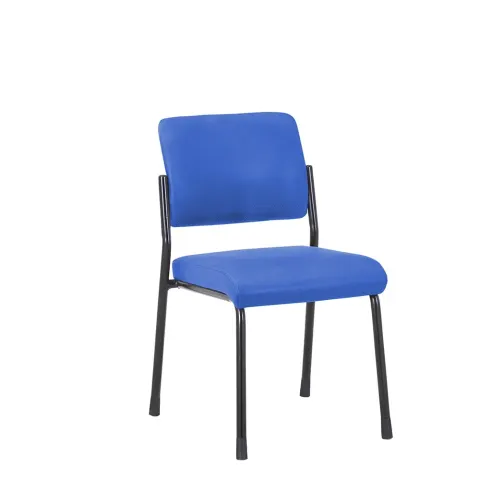 Scaun vizitator RFG Solid M, material textil, albastru, set de 4