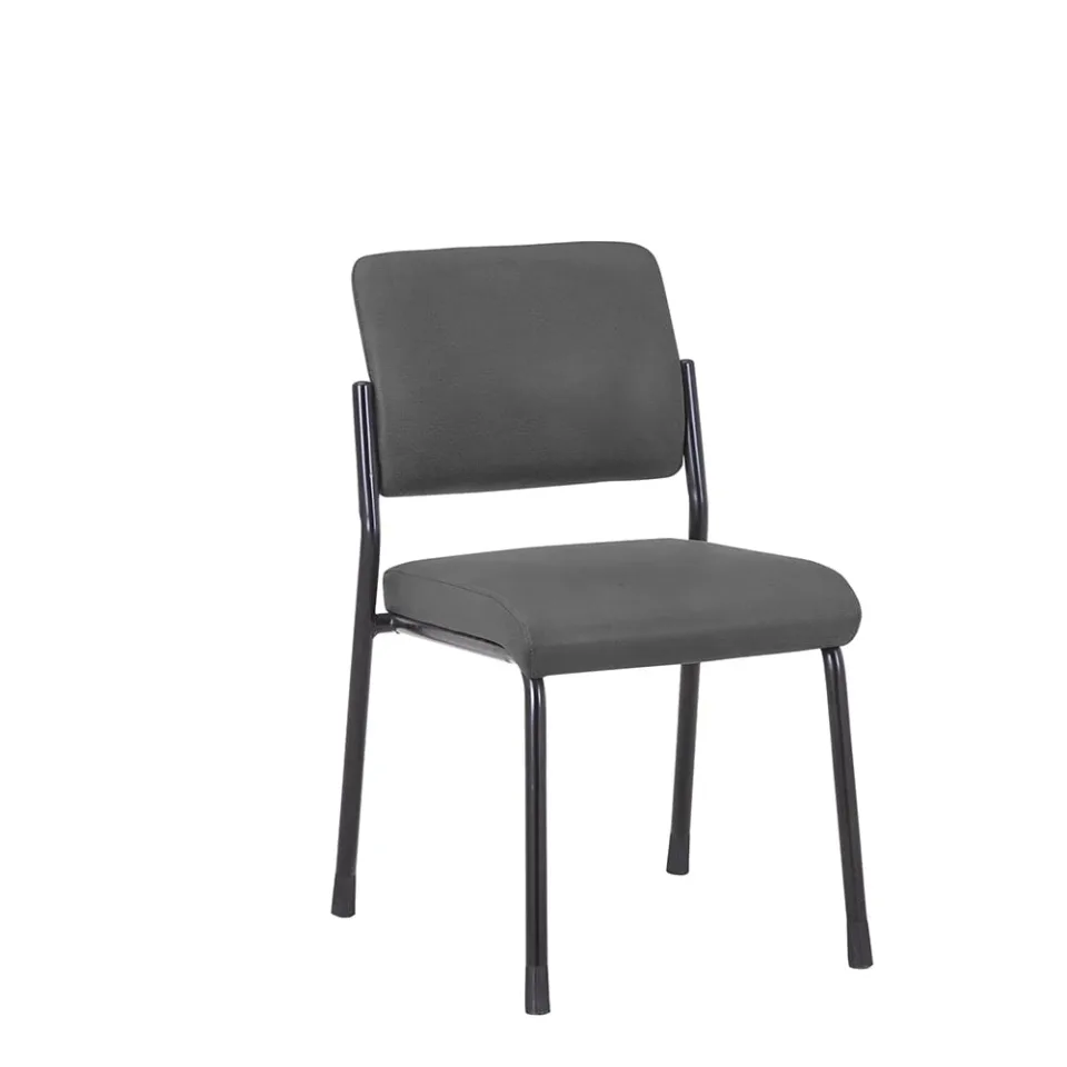 Scaun vizitator RFG Solid M, stofă, gri, set de 4