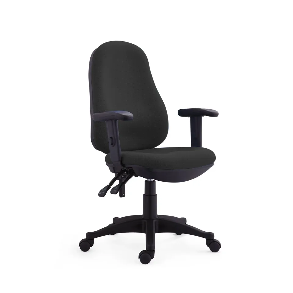 Scaun de lucru RFG Norton, negru