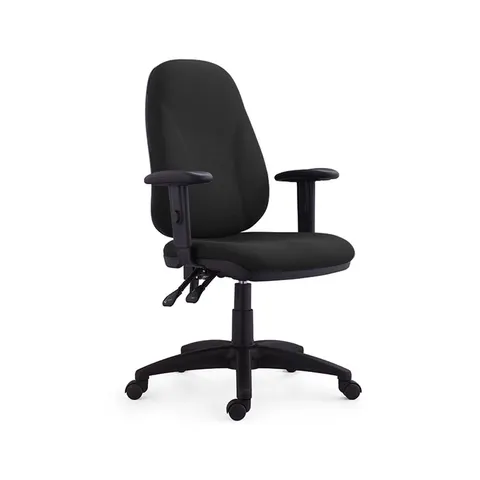 Scaun de birou RFG Task Bristol, negru