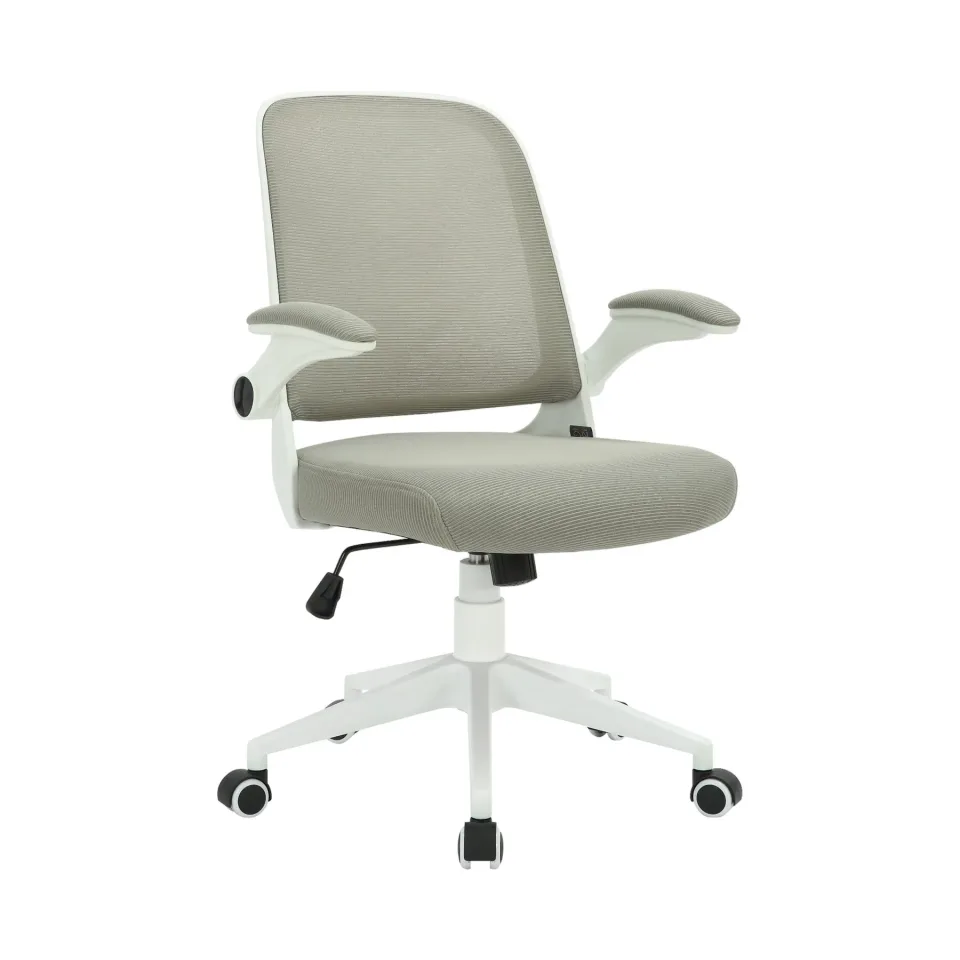 Scaun de birou RFG Pretty White W, gri