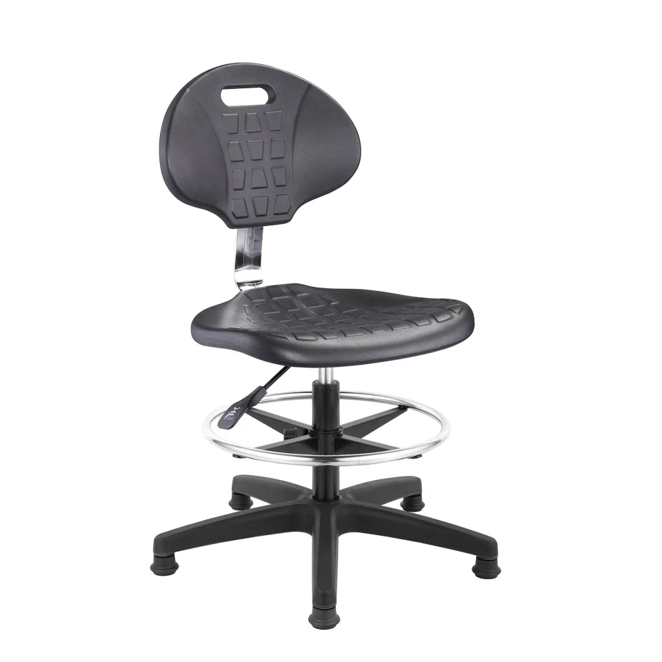 Scaun de birou RFG Task Nero Ring, înalt, negru
