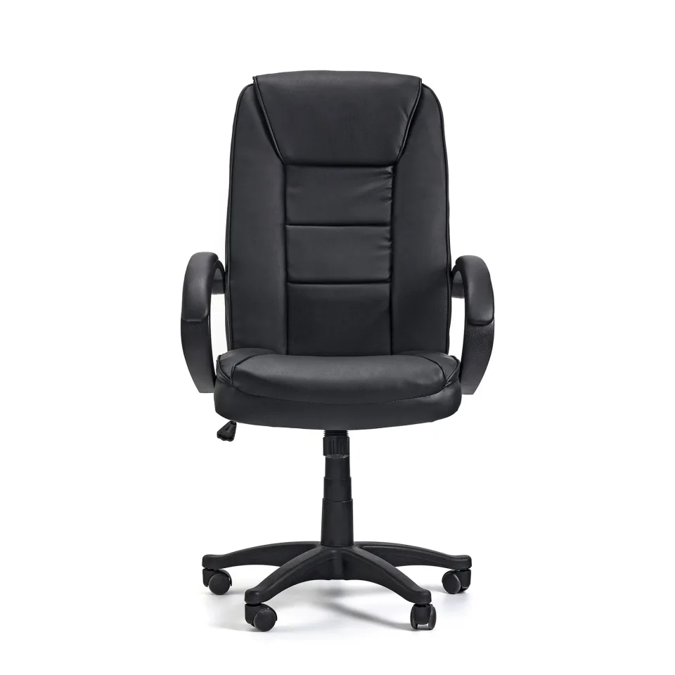 Scaun executiv Deko, piele eco, negru