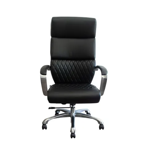RFG Scaun directorial GRANDE HB, piele ecologică, negru