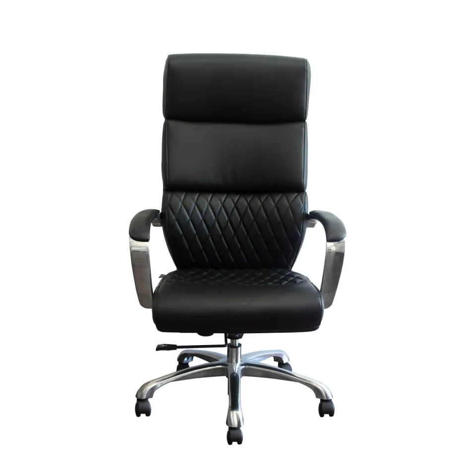 RFG Scaun directorial GRANDE HB, piele ecologică, negru
