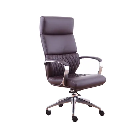 Scaun executiv RFG GRANDE HB, piele eco, maro