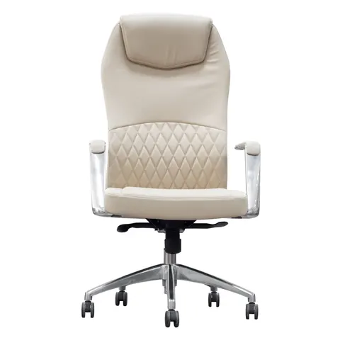 Scaun executiv RFG CRONO HB, eco-piele, bej