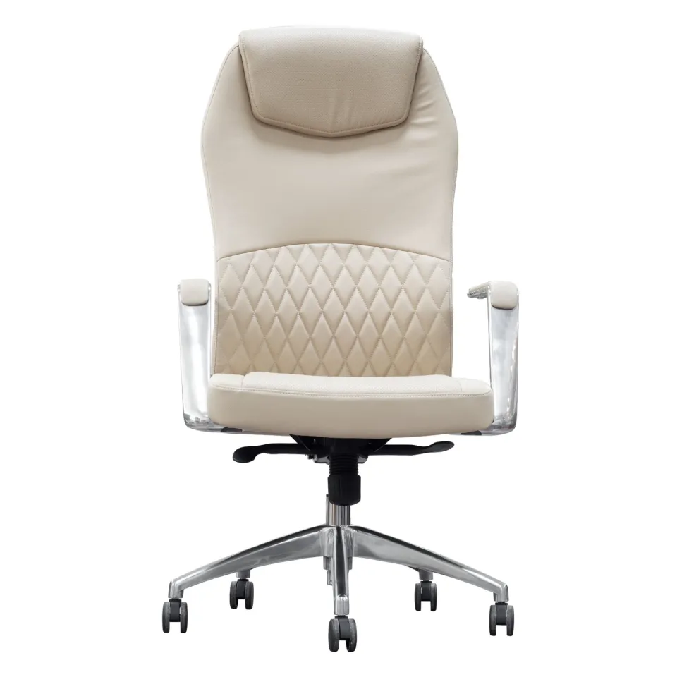 Scaun executiv RFG CRONO HB, eco-piele, bej