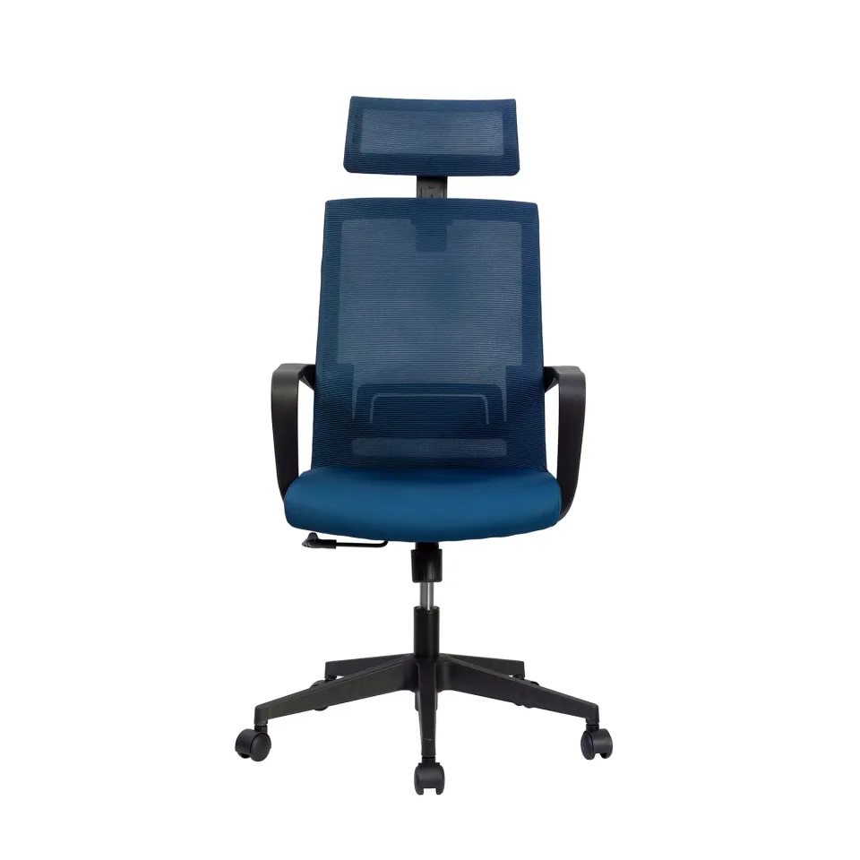 RFG Scaun directorial Smart HB, textil și plasă, ședere albastru închis, spătar albastru închis