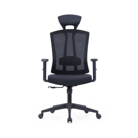 Scaun executiv RFG Brixxen HB, șezut negru, spătar negru