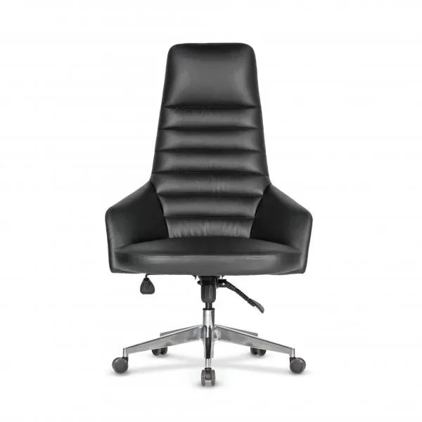 Scaun executiv RFG Kara 20 HB, piele eco, negru