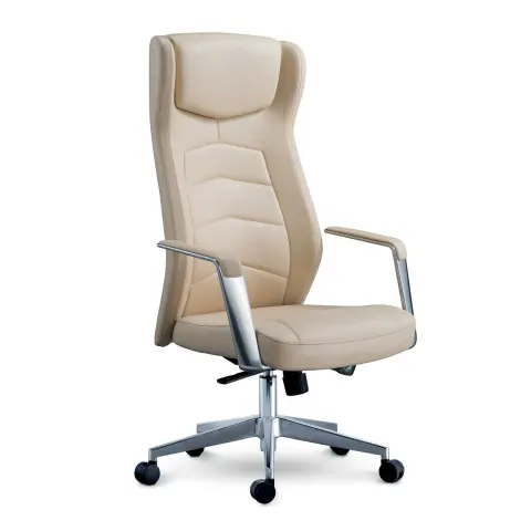 Scaun executiv RFG Dios HB, piele eco, bej