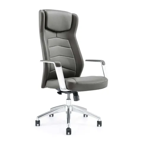 Scaun executiv RFG Dios HB, eco-piele, gri