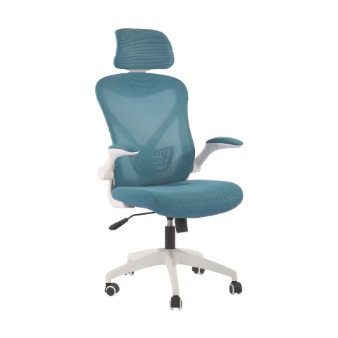 Scaun executiv RFG Jolly White HB, turcoaz