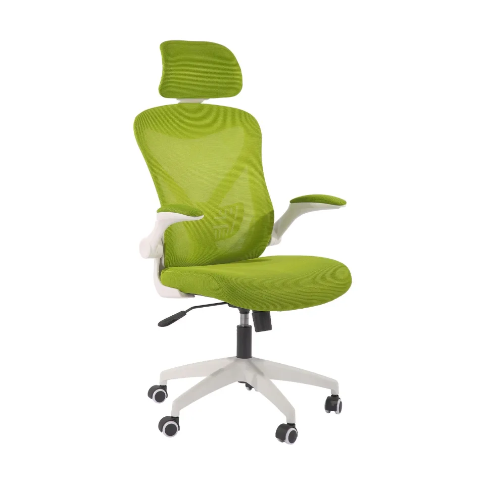 Scaun executiv RFG Jolly White HB, verde