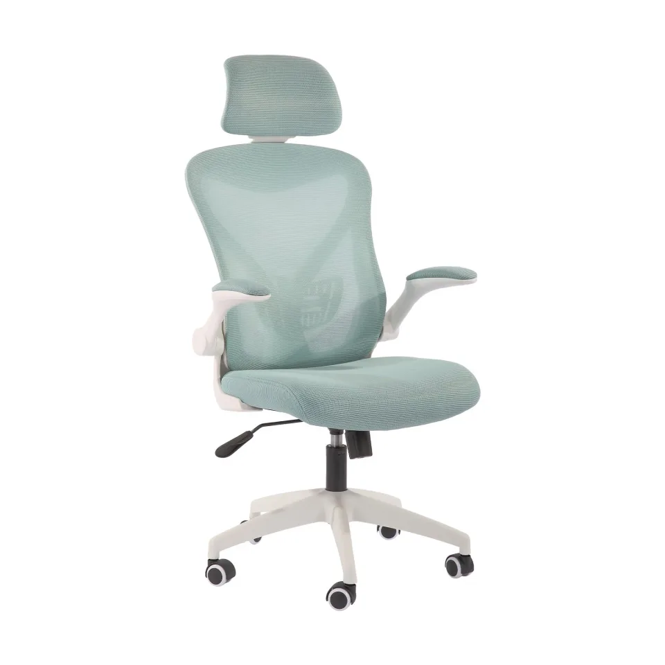 Scaun executiv RFG Jolly White HB, albastru