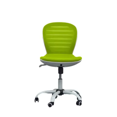 Scaun pentru copii RFG Flexy White, țesătură și plasă, șezut verde, spătar verde