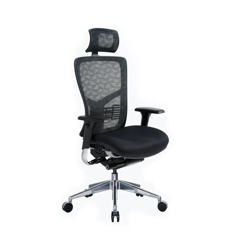 Scaun ergonomic RFG TECH@PRO, negru