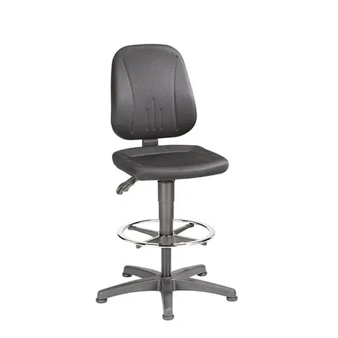 Scaun de lucru ergonomic Bimos Unitec 9651, înalt, negru