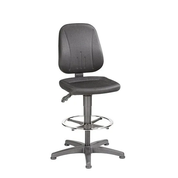 Scaun de lucru ergonomic Bimos Unitec 9651, înalt, negru