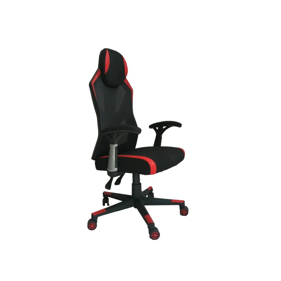 Scaun Gaming RFG Soft Game, negru-roșu
