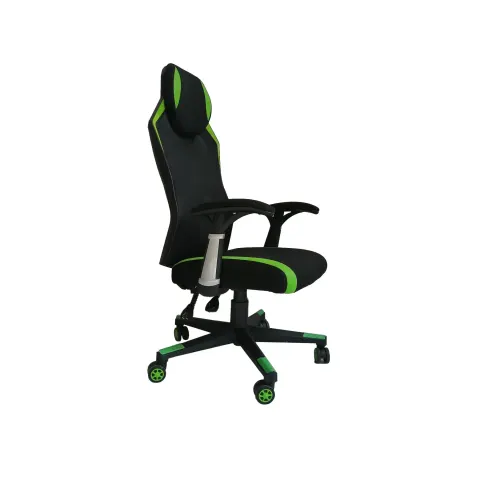 Scaun gaming RFG Soft Game, negru-verde