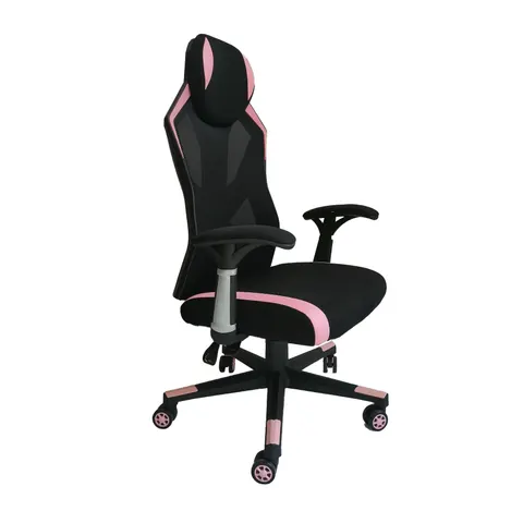 Scaun Gaming RFG Soft Game, negru-roz