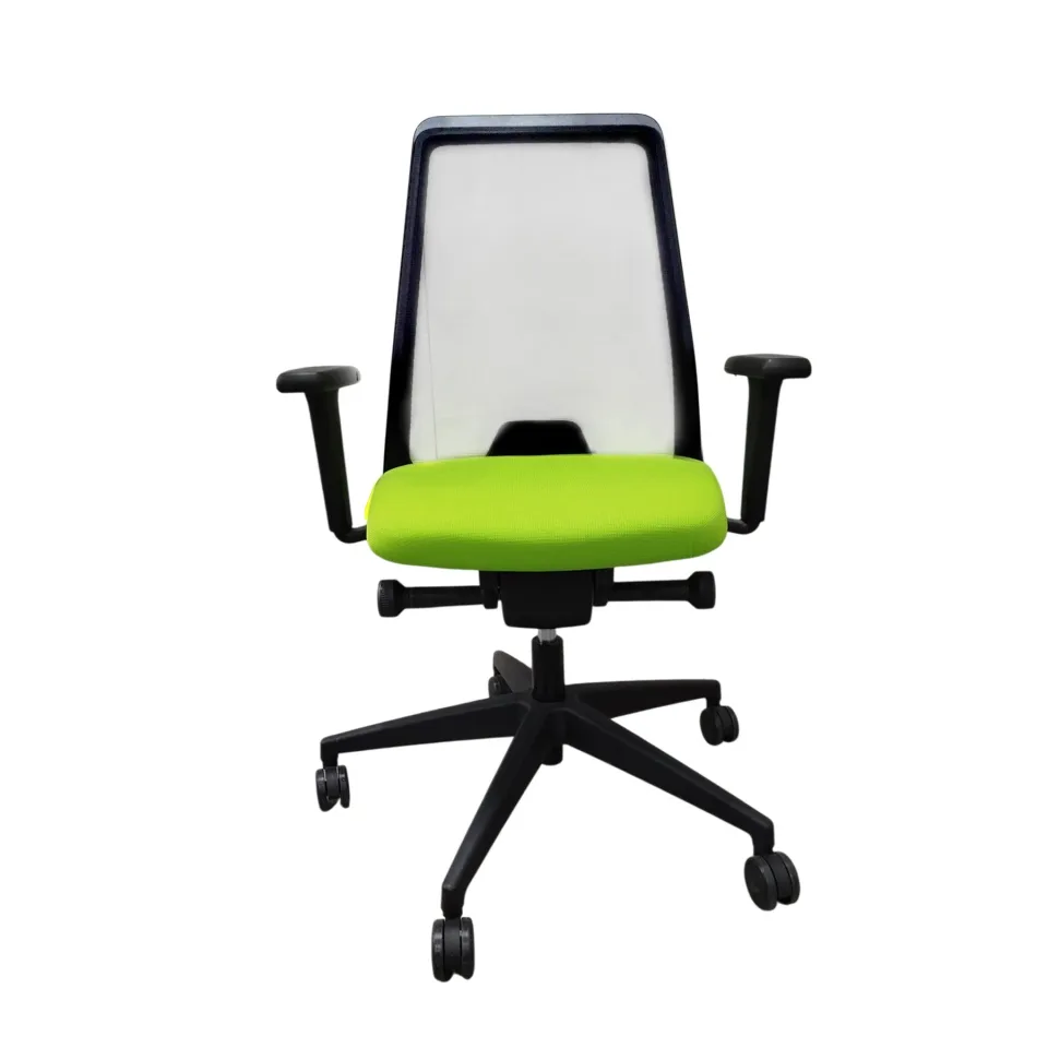 Scaun de birou Interstuhl Task Every 142E, material textil, verde, demo asamblat