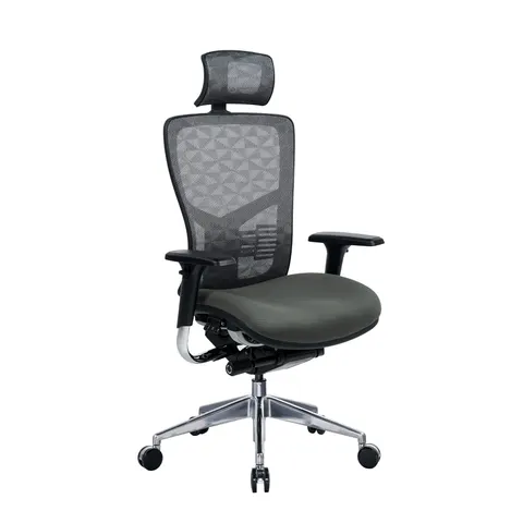 Scaun ergonomic RFG TECH@PRO, gri