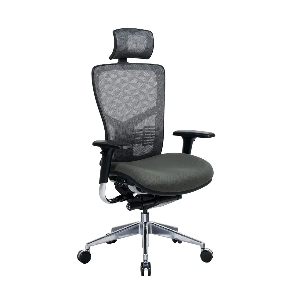 Scaun ergonomic RFG TECH@PRO, gri