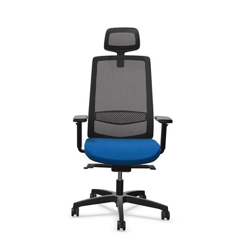Scaun ergonomic Rim Victory VI 1401, albastru, probă asamblată