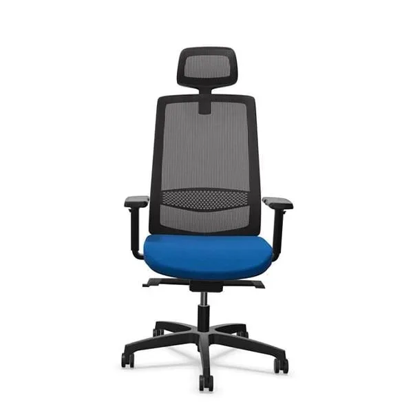 Scaun ergonomic Rim Victory VI 1401, albastru, probă asamblată