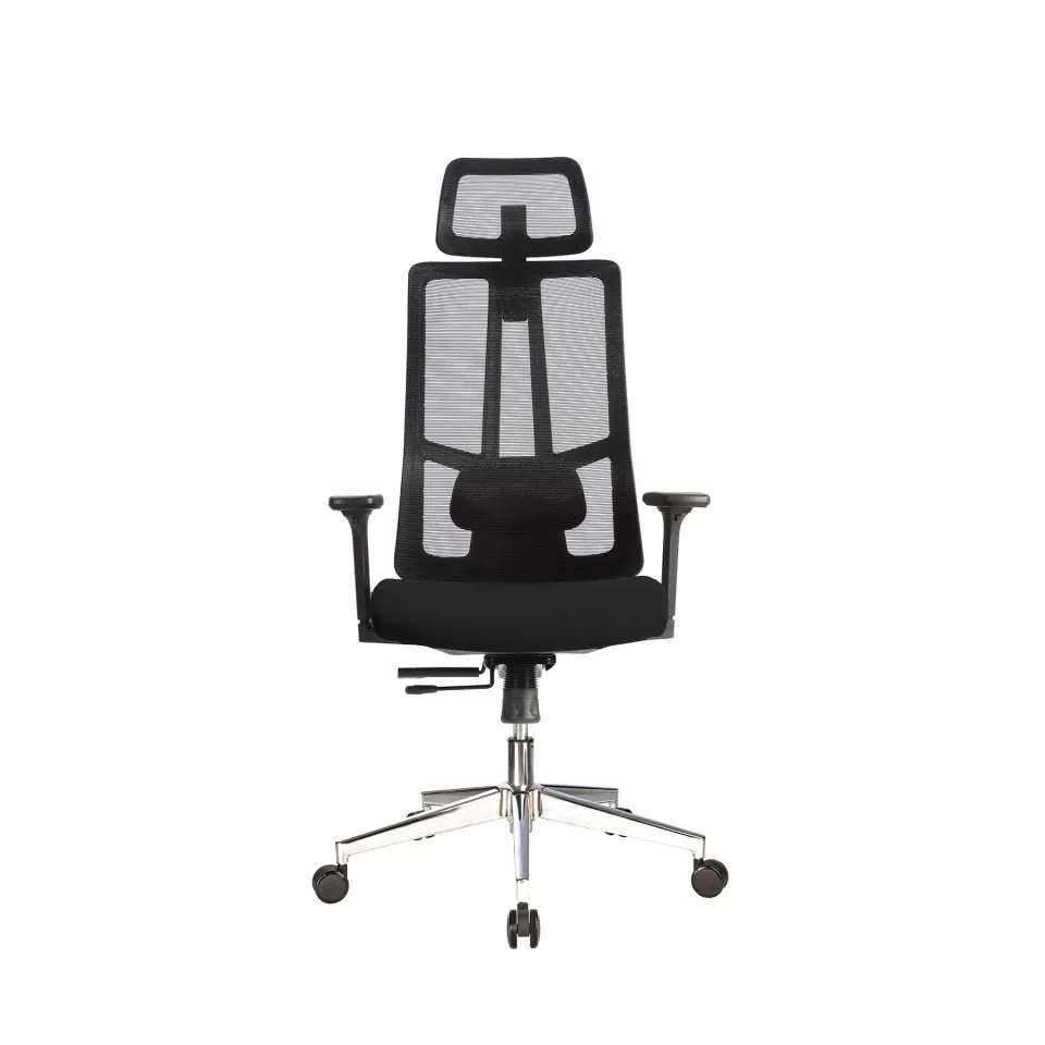 Scaun ergonomic RFG Artur HB, șezut negru, spătar negru