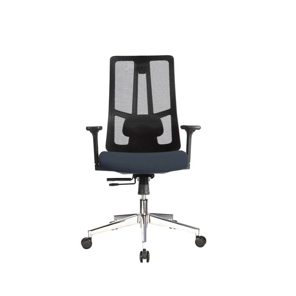 Scaun ergonomic RFG Artur W, șezut gri închis, spătar negru