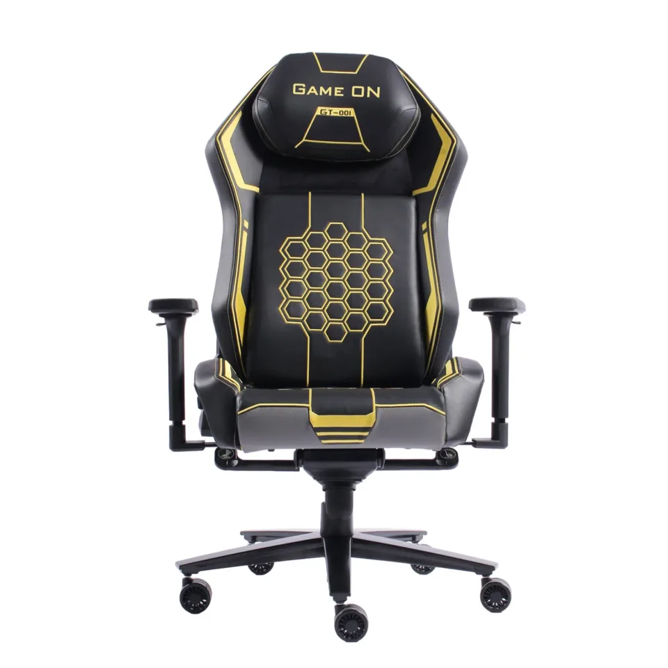 Scaun Gaming RFG Game On, negru-galben